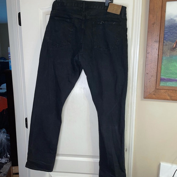 Polo RL Denim 36x34 Black Jeans - Picture 2 of 8
